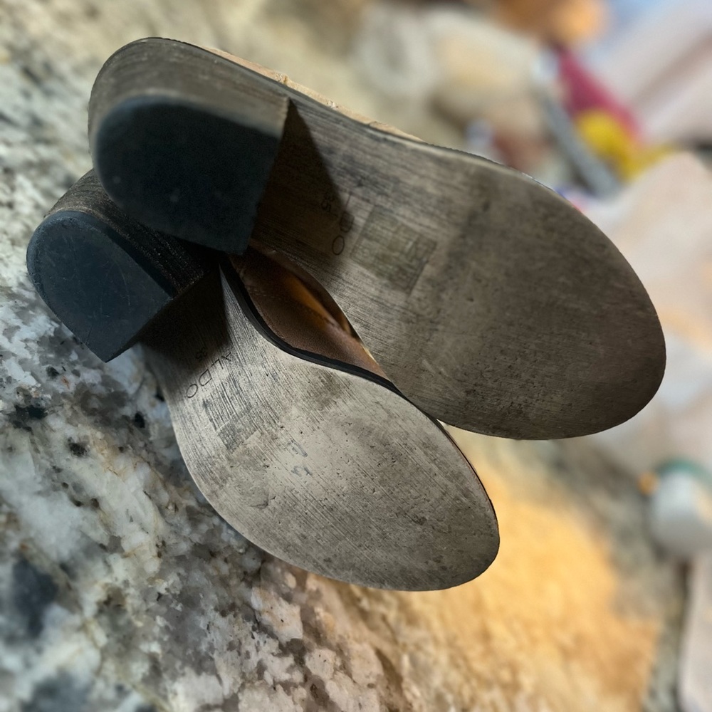 Aldo cowboys boots size 35